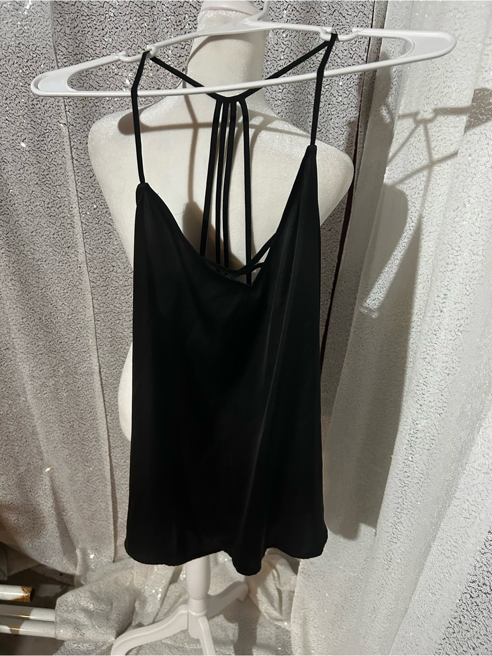 Black Strappy Cami